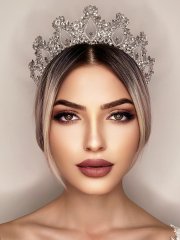 Kraliçe Gelinlik Tacı Modeli