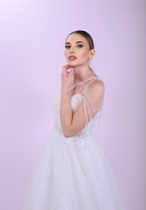 Kristal Askı Büstüyer Beden A Kesim Gelinlik