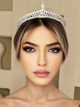 Minimal Helenistik Gelin Tacı